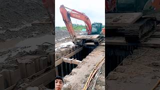 short excavator excavatormudding construction excavating operator excavation [upl. by Lyns]