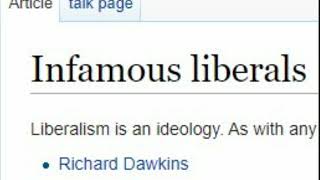 Infamous Liberals Conservapedia [upl. by Noletta]