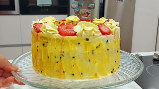 TORTA PASION CUATRO LECHES BY SILVANA COCINA [upl. by Woolley538]