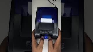 How to set Print Density in Buvvas HOPH58 Thermal receipt printer [upl. by Haggai]