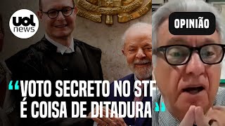 Voto secreto no STF é coisa de ditadura e pauta antidemocrática Lula faz confusão diz Maierovitch [upl. by Prunella]