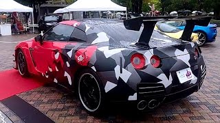 Nissan GTR R35【MY08初期型モデル「のんちゃんR」】TOKYO SUPERCAR DAY 2024 [upl. by Anaicilef299]