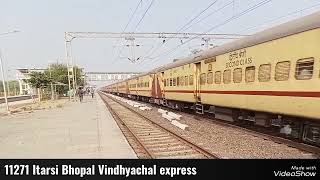 11271 itarsi Bhopal vindhyachal express patharia railway station [upl. by Yma563]