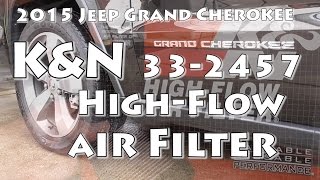 2015 Jeep Grand Cherokee KampN 332457 Air Filter [upl. by Nij]