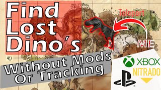 How To Find a Lost Dino on Console amp Nitrado Servers Using 3 Simple Commands Ark Survival Evolved [upl. by Rehttam]