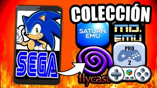 EMULADORES de CONSOLAS SEGA en ANDROID 2024  GENESIS SATURN DREAMCAST [upl. by Silvers]