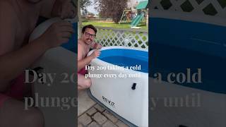 Day 209 Taking a Cold Plunge Everyday Until I Reach 100000 Subscribers [upl. by Alam166]