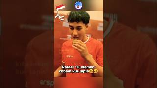 Rafael Struick quotEl Klemerquot cobain kue lapis rafael timnasindonesia timnasday [upl. by Ricard]