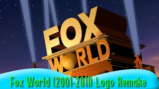 Fox World 20012011 Logo Remake [upl. by Alle121]