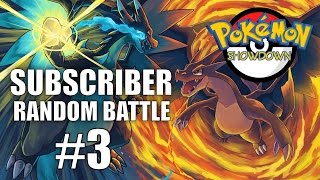 SUBSCRIBER RANDOM BATTLE 3 TboltGames vs ImmortalFrisk  Pokemon Showdown [upl. by Ramin]