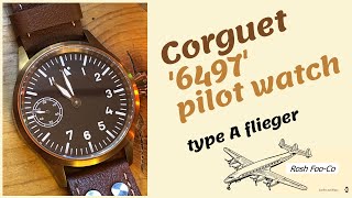 Corgeut 6497 pilot watch [upl. by Dukey]