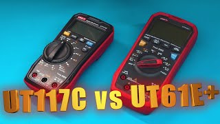 UNIT UT117C vs UT61E сравнение [upl. by Sheffy]