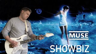 Muse  Showbiz Guitar Cover  Amplitube 5 [upl. by Prud235]