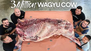 I cooked a WAGYU COW for 3 Million  Guga Foods [upl. by Orest97]