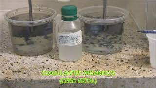 COAGULANTES ORGANICOS E INORGANICOS EN AGUAS RESIDUALES [upl. by Marisa]