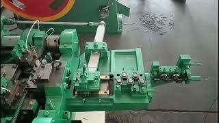 2C common speed nail making machine test before ship to Senegal next week [upl. by Perseus]