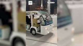 Smart golf carts introduced for tawaf at Makkah Grand Mosque [upl. by Aldridge]