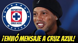 ¡RONALDINHO GAUCHO SORPRENDE con REVELADORA OPINIÓN sobre la MÁQUINA CEMENTERA  cruz azul hoy [upl. by Akinorev]