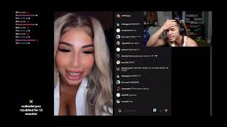 Plaqueboymax Reacts to Konvys Aunt Twrking on IG Live to Konvy Diss Song [upl. by Rashidi]