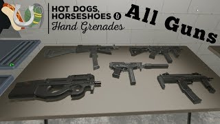 All Guns  PDW  Hot Dogs Horseshoes and Hand Grenades Gameplay  HTC VIVE  VR [upl. by Antonella594]