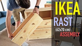 IKEA RAST 62x70 cm – Complete StepbyStep Assembly Process [upl. by Strade898]