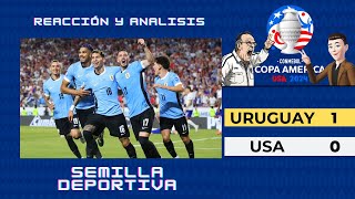 Uruguay vs Estados Unidos  Copa America [upl. by Aneeg]