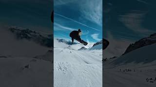 FIRST TRICKS OF THE SEASON With AlbertoMaffei snowboarding snowboard hintertux [upl. by Gildas]