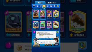 No Evolution Cards Deck 🤯  clash royale  shorts battleroyale supercell [upl. by Nemaj]