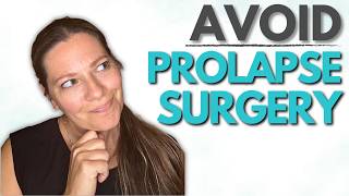 Prolapse Surgery Alternatives Finding Relief Without Going Under the Knife [upl. by Laen]