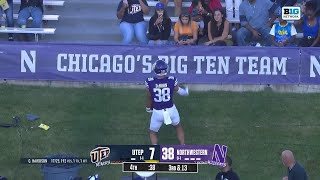 Northwestern Football Highlights from the 2023 Regular Season [upl. by Eittocs502]