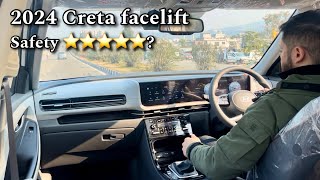 2024 Hyundai Creta Facelift drive review  performance Mileage updates [upl. by Norreht748]