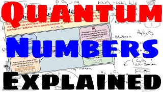 Quantum Numbers  Explained [upl. by Ariada309]