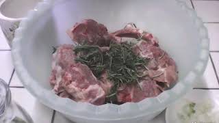 Come marinare carne di agnello prima di cucinare ricetta [upl. by Anirak631]