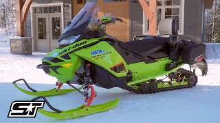 Ski Doo Renegade 850 XRS Fully Jammed With LinQ Accessories [upl. by Coltin120]