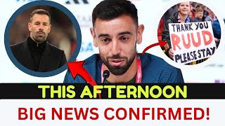 🔴EMERGENCY BRUNO FERNANDES EXPLODES AT UNITED BOARD😱LOOK WHAT HE SAID HOT MUFC Update News [upl. by Aklam]