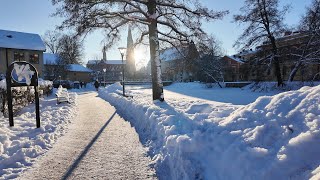 Uppsala Walkaround in 15°C in 4K [upl. by Birgitta]