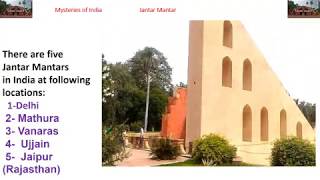 Jantar Mantar Ancient Astronomical Observatories of India [upl. by Oneill1]