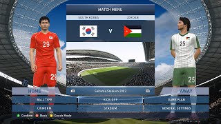 대한민국 3 vs 0 요르단  축구 게임 PES 2015 [upl. by Nohsar920]