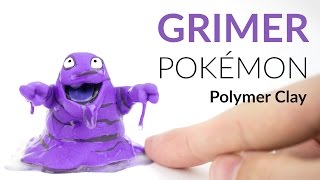 Grimer Pokemon – Polymer Clay Tutorial [upl. by Rubliw923]