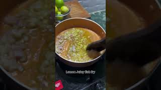 Lemon juicy fish fry food [upl. by Aisek]