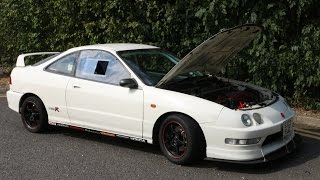 Race Car on the Road Race Integra Type R DC2 Review with H22 Engine Swap  PerformanceCars [upl. by Drye]