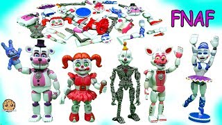 Five Nights At Freddys Sister Location Funko Ballora Funtime Foxy FNAF Game [upl. by Maude]