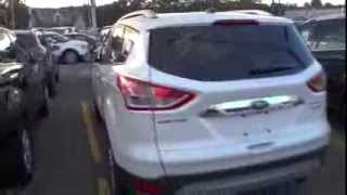 2014 Ford Escape Titanium Full Tour Engine amp Overview [upl. by Izy994]