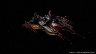 Babylon 5 High Resolution 360view of the Centauri Primus Class Battle Cruiser  Insane Detail [upl. by Nimrak]