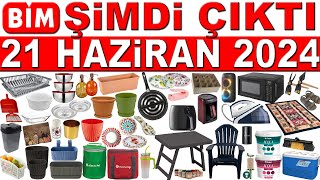 BİM 21 HAZİRAN 2024  ÇEYİZLİK amp MUTFAK  BİM SAKSI amp BOYA BADANA  BİM AKTÜEL KATALOĞU [upl. by Ecinom498]