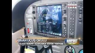 Habertürk  Airport Uzaktan Pilot Eğitimi Olur Mu [upl. by Nileuqay]