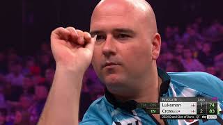 Grand Slam of Darts 2024 Quarter Final  Lukeman v Cross [upl. by Anerat]