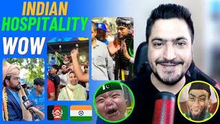 Indian Hospitality for Afghanistan Cricket Team Fans  Nothing Difference in Hindu Muslim [upl. by Estella]