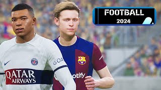 eFootball 2024 PSG vs FC Barcelona  Gameplay Superstar [upl. by Codding]