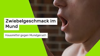 Mundgeruch So werden Sie Zwiebelgeschmack los [upl. by Stevens]